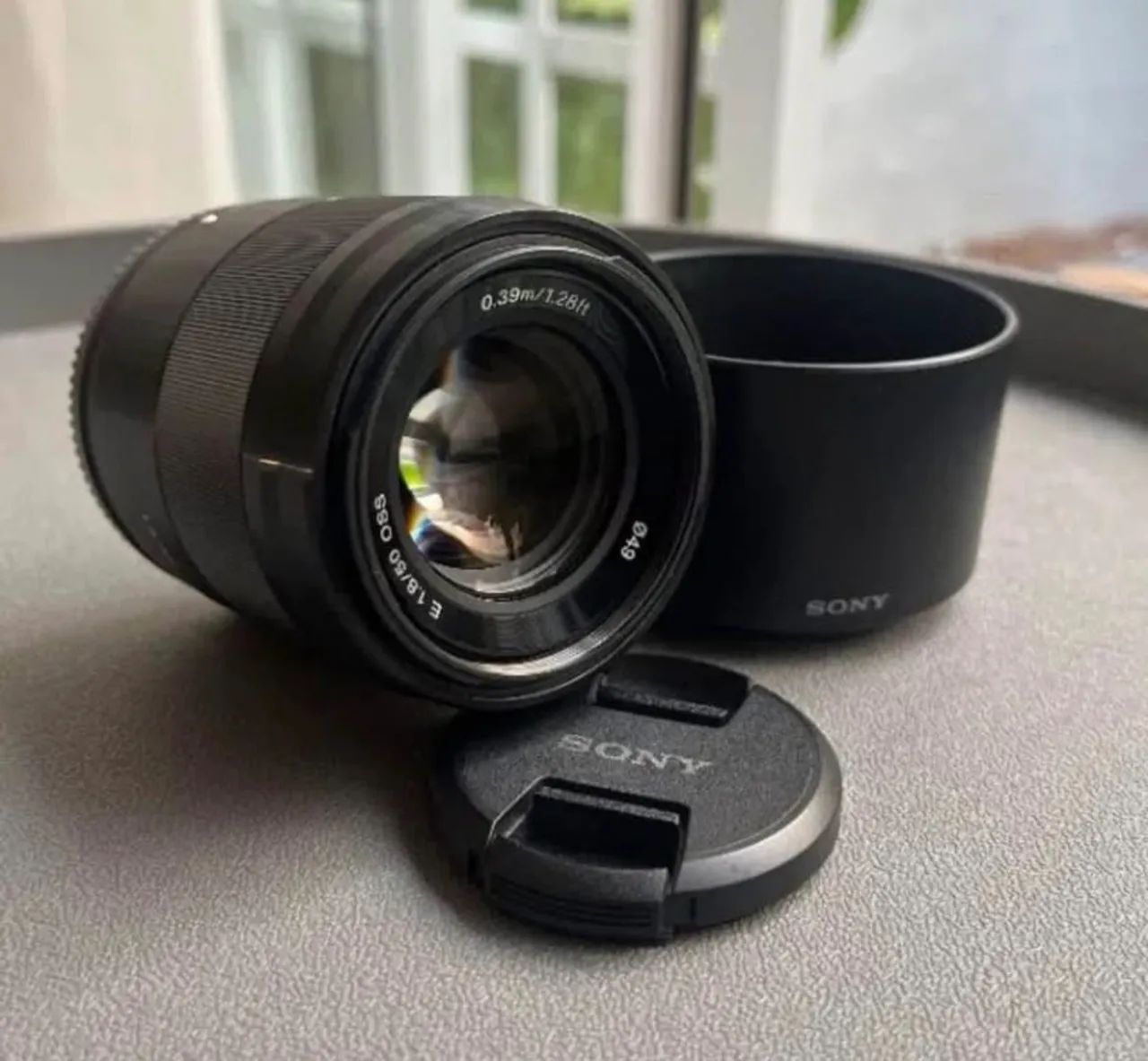Lente Sony E 50mm