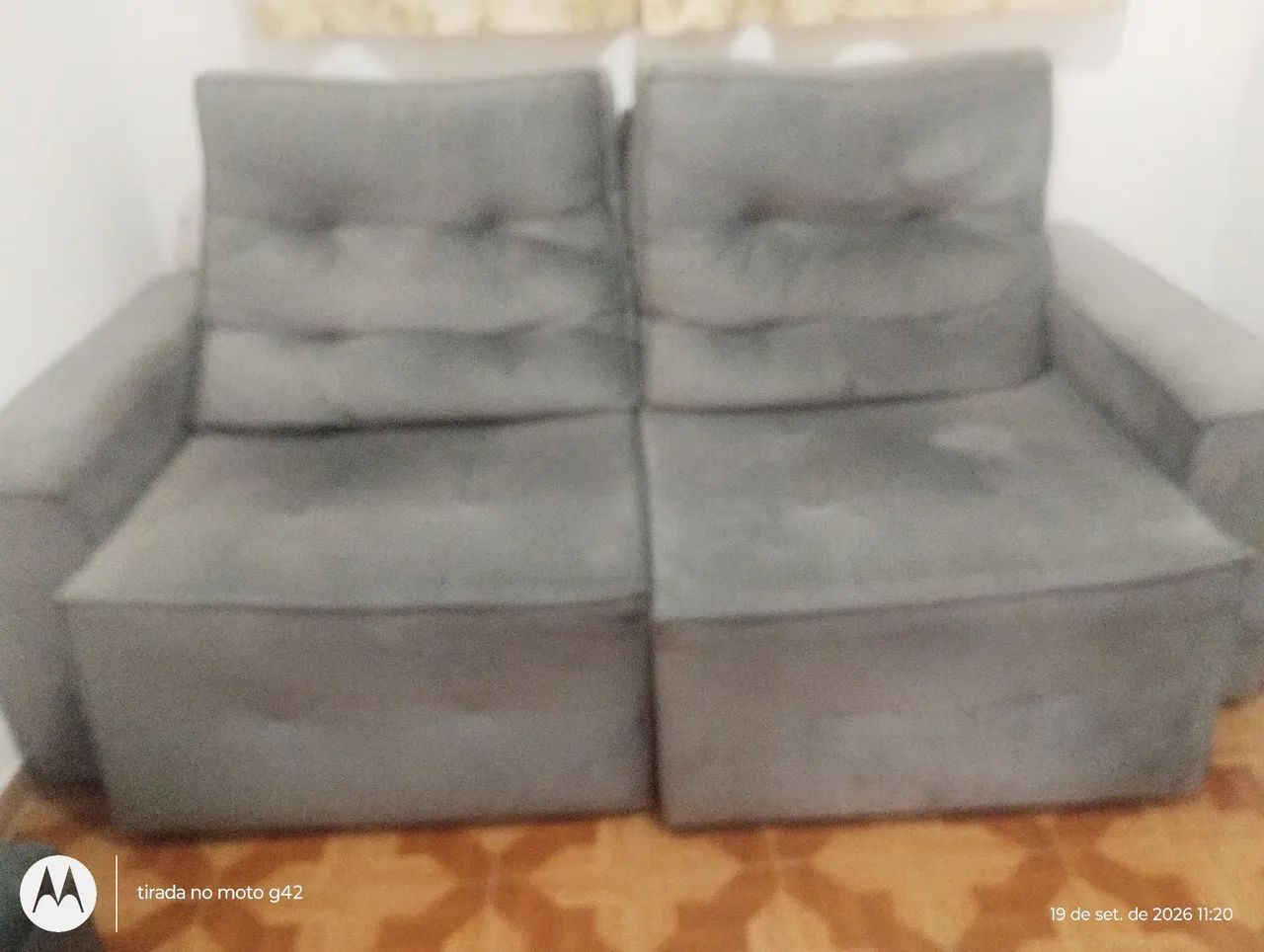 VENDA Sofá retrátil e reclinável  - Foto 3