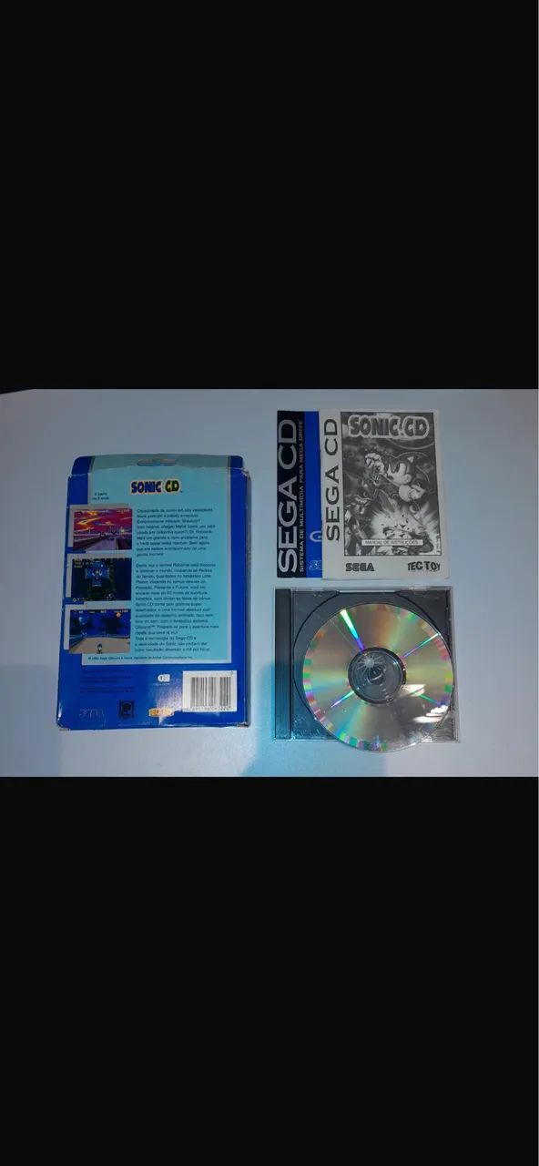 Sonic cd sega cd  - Foto 2