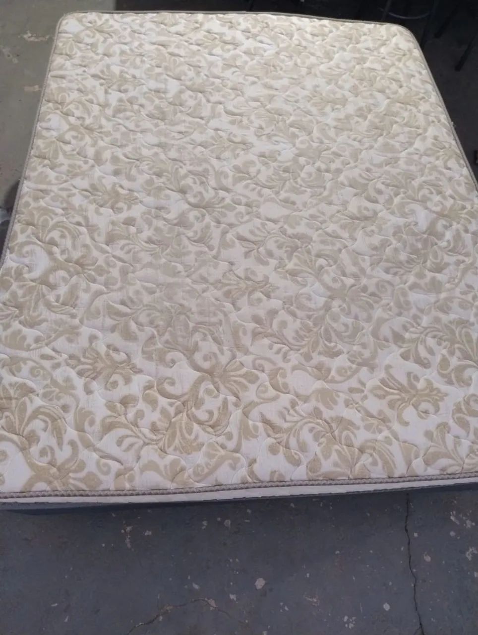 Cama Queen com colchão entrego sem taxa  - Foto 4
