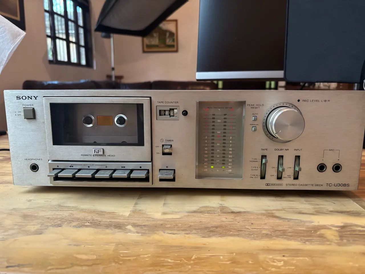 Stereo Cassette Deck TC-U30BS Sony - Foto 3
