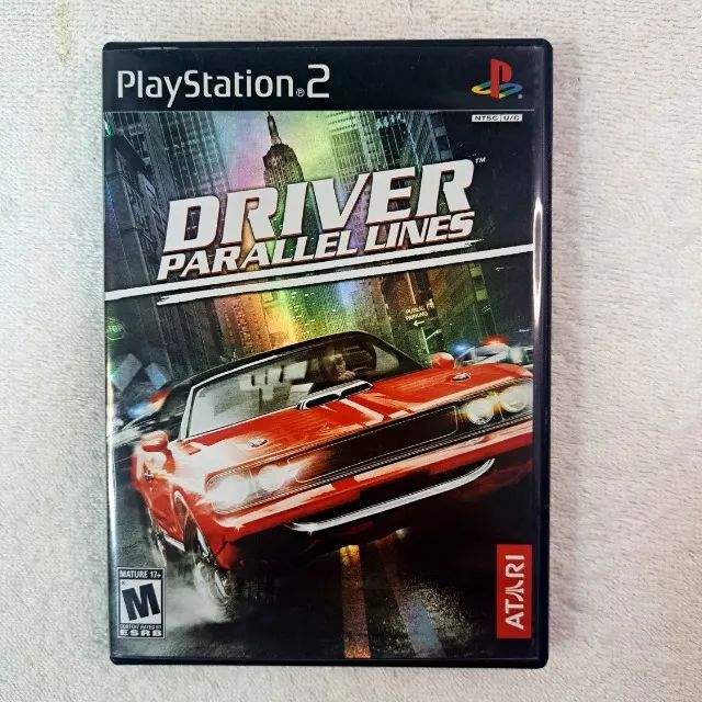 Driver Parallel Lines Original Americano Completo Ps2 - Playstation 2