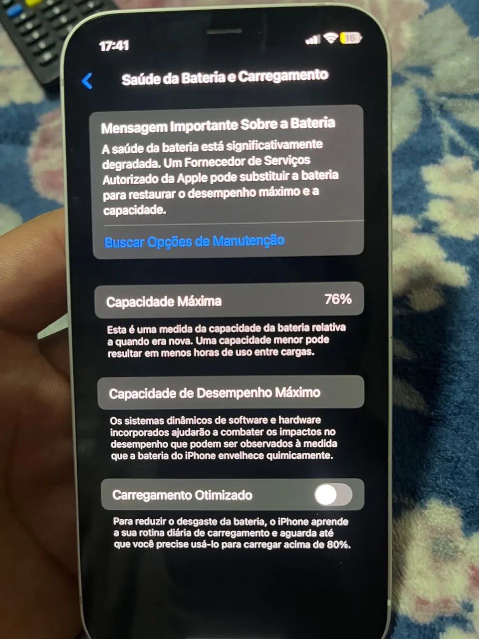 IPHONE 12 FUNCIONANDO PERFEITAMENTE 