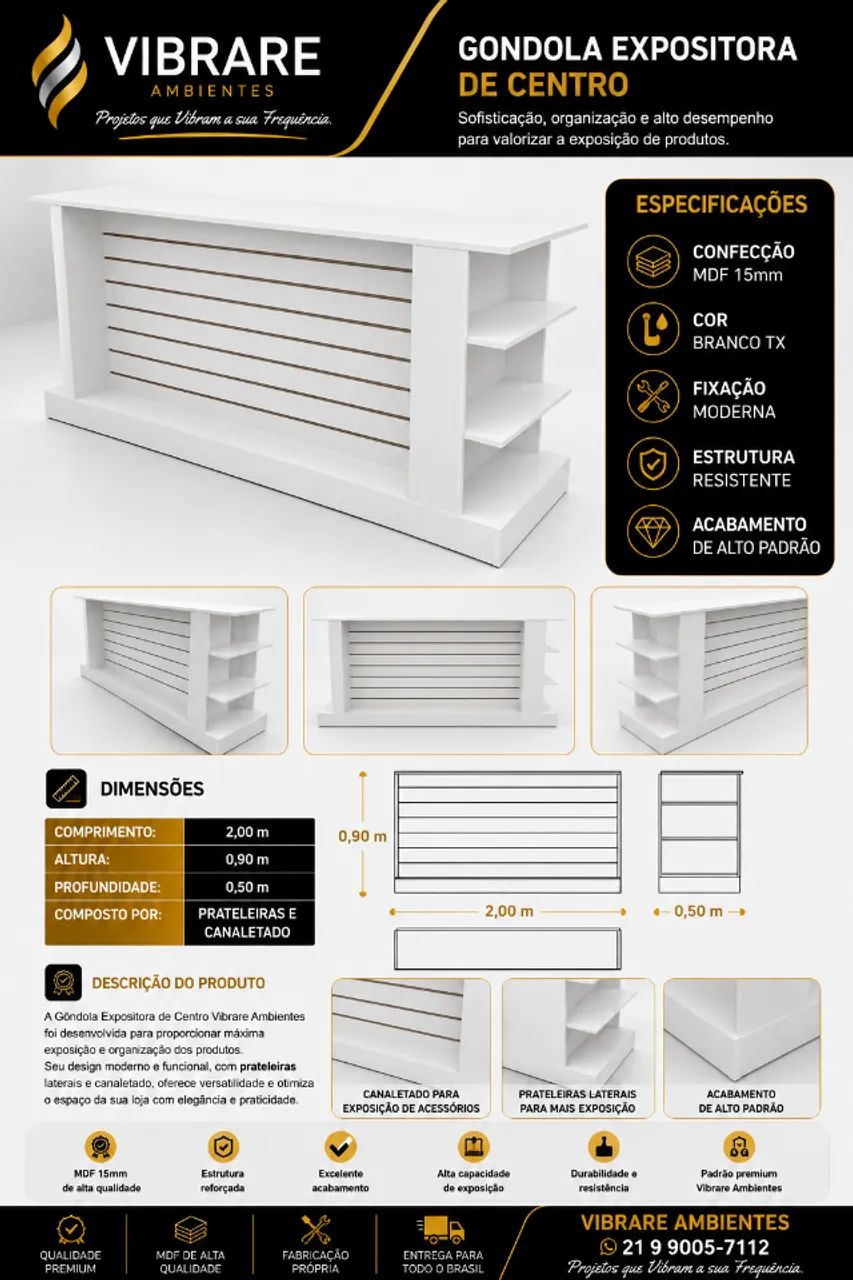 Móveis Expositores Para Ambientes Comerciais - Foto 2