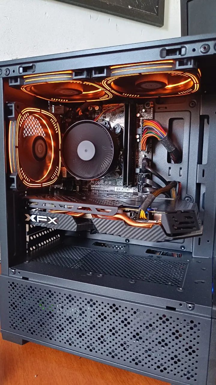 PC Gamer Completo - Xeon + 16gb + RX580 8gb + Teclado Mecânico - Foto 6