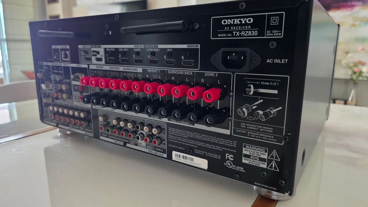 Receiver Onkyo TX-RZ830 - Foto 3