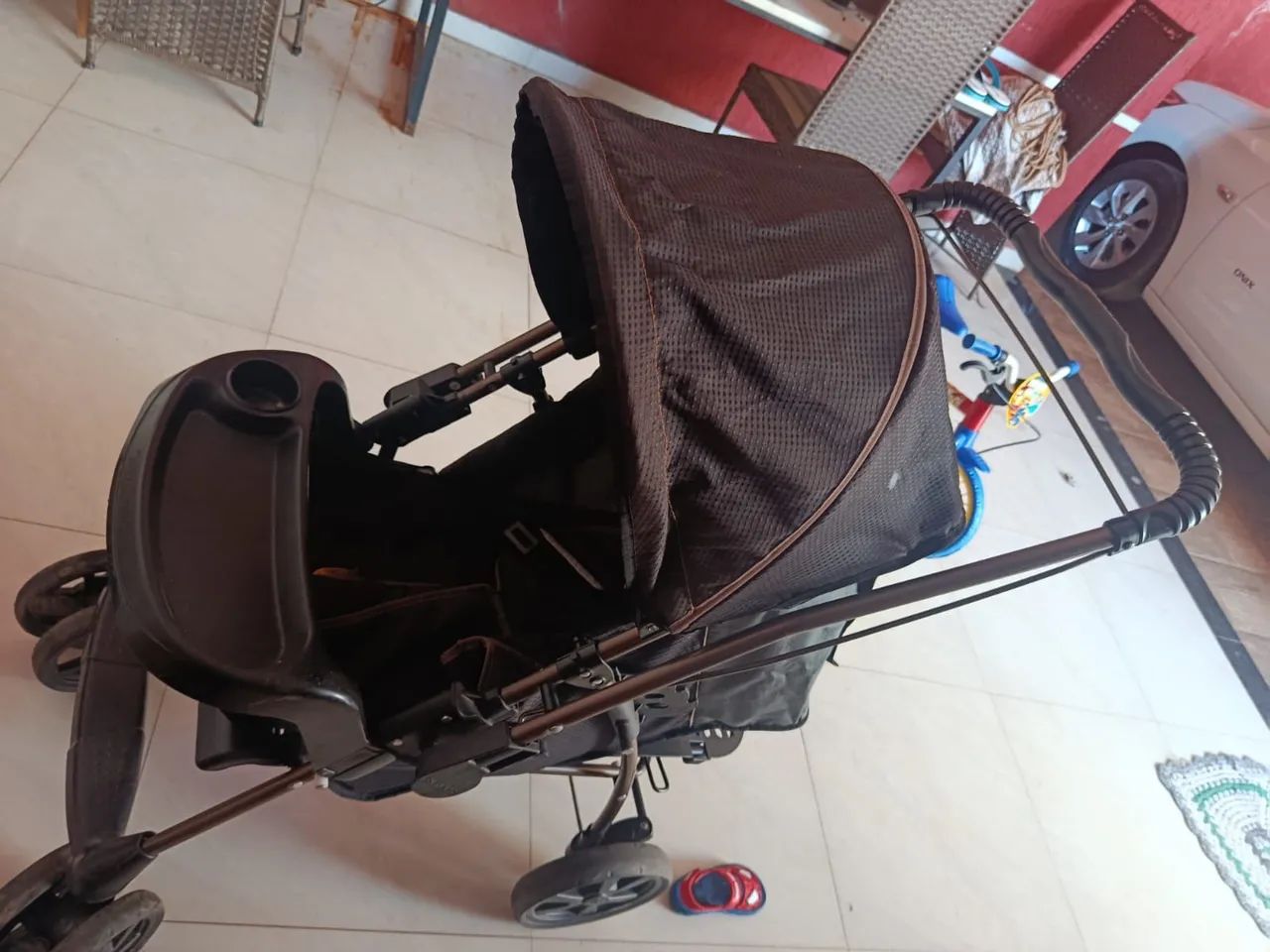 Carinho de bebê galzerano novo