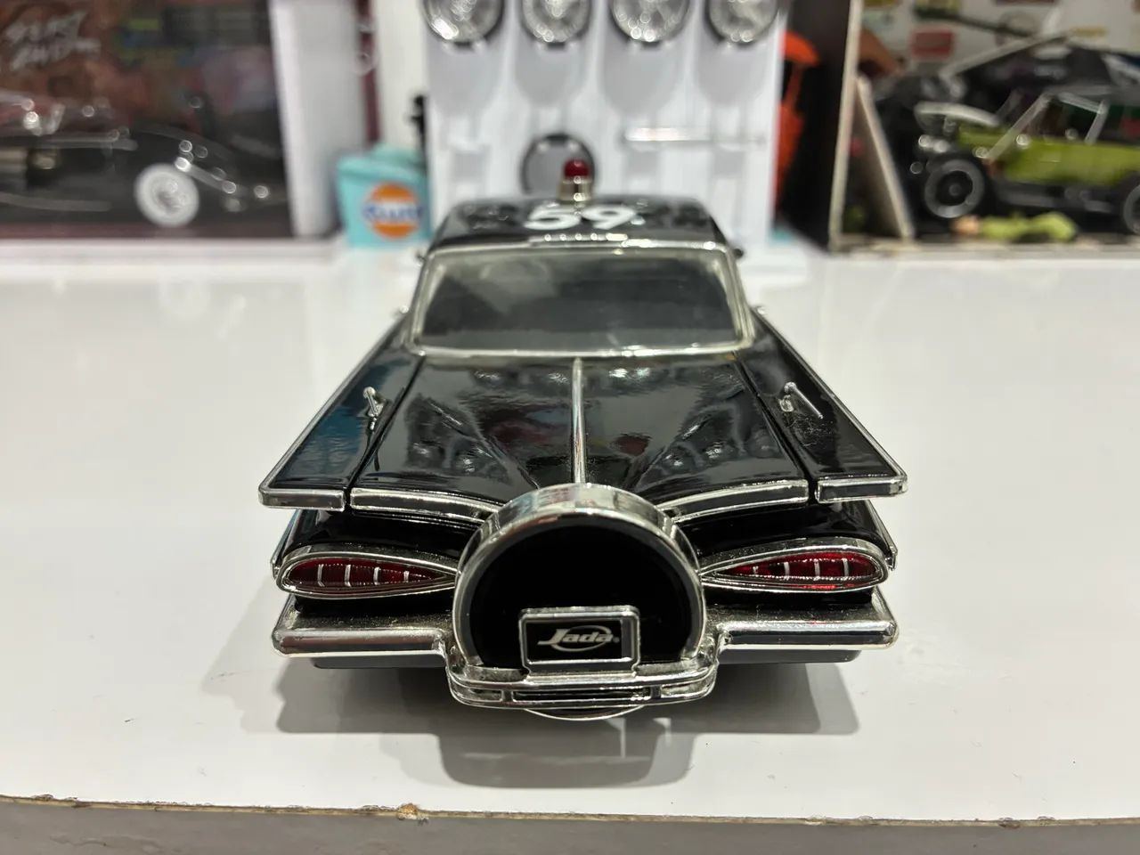 Miniatura chevy Impala 59 polícia  - Foto 4