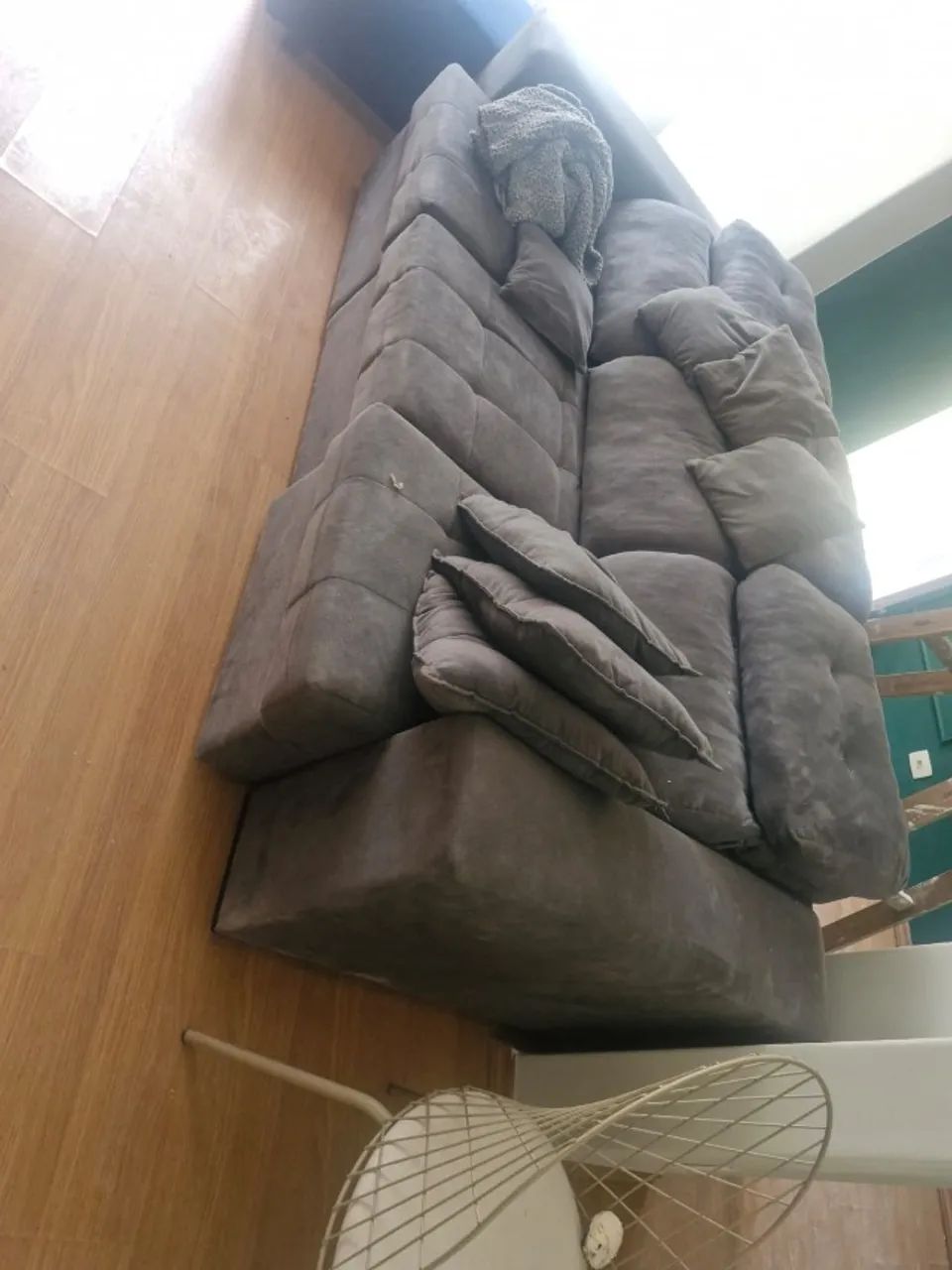 Sofa 3 lugares expansivo e reclinavel - Foto 2