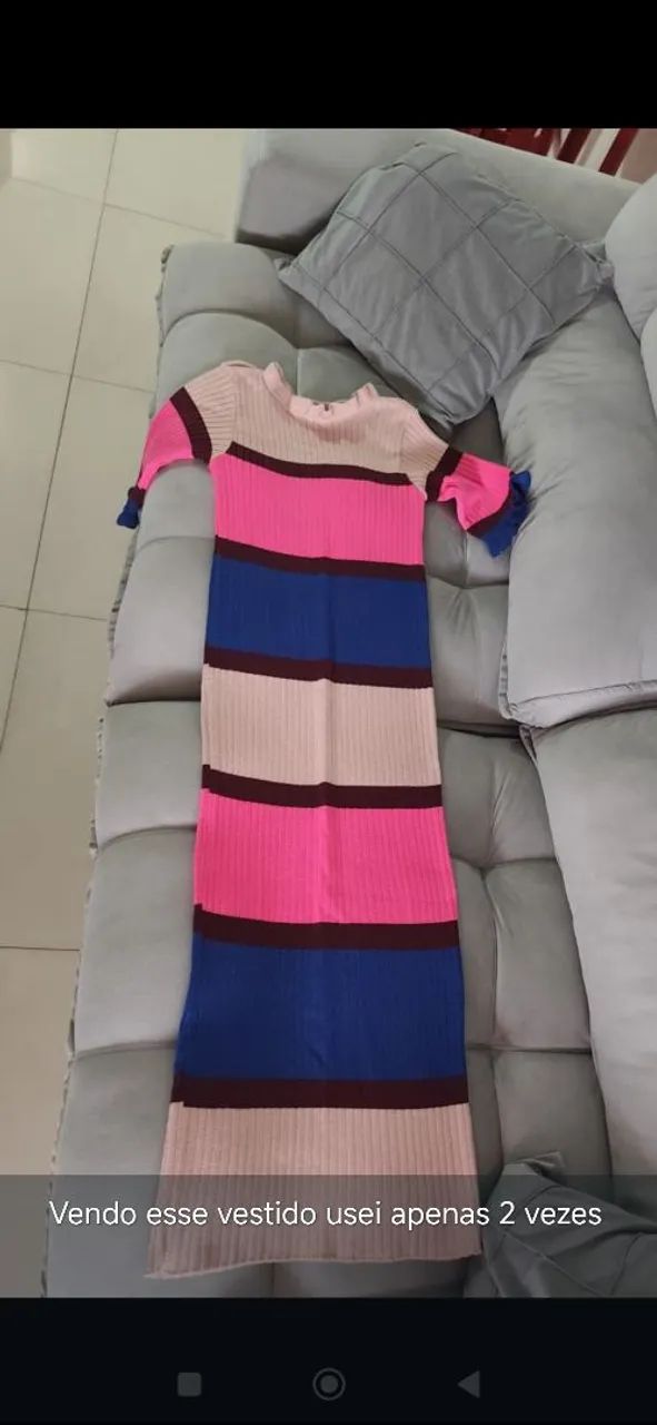 Vestido usado apenas 2 vezes 