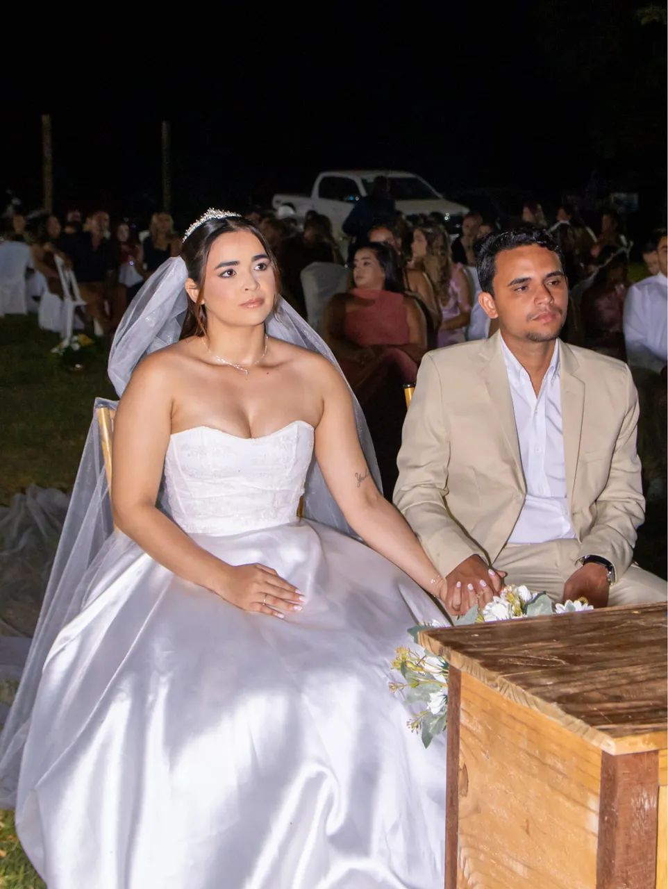 Vestido de noiva 3 em 2 seminovo  - Foto 3