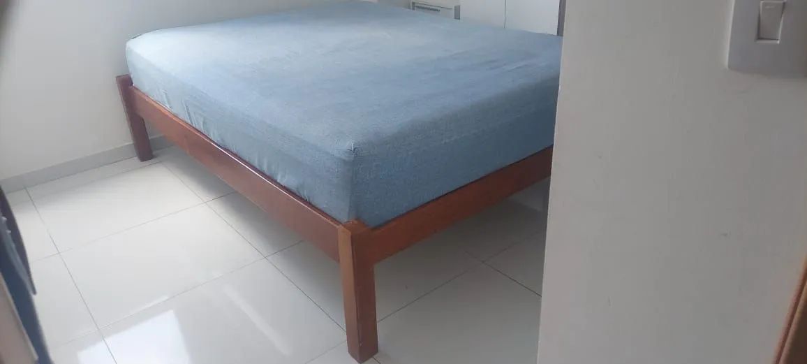 Cama de Casal Pedrão - Madeira! - Foto 3
