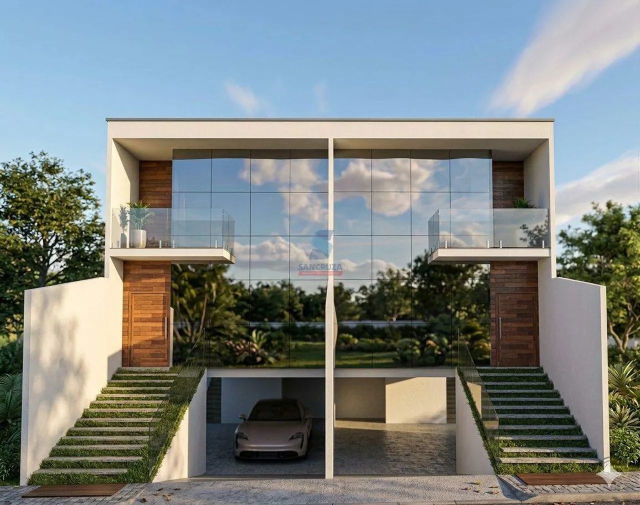 Casa Geminada de 03 quartos com Suíte e elevador no Inconfidentes