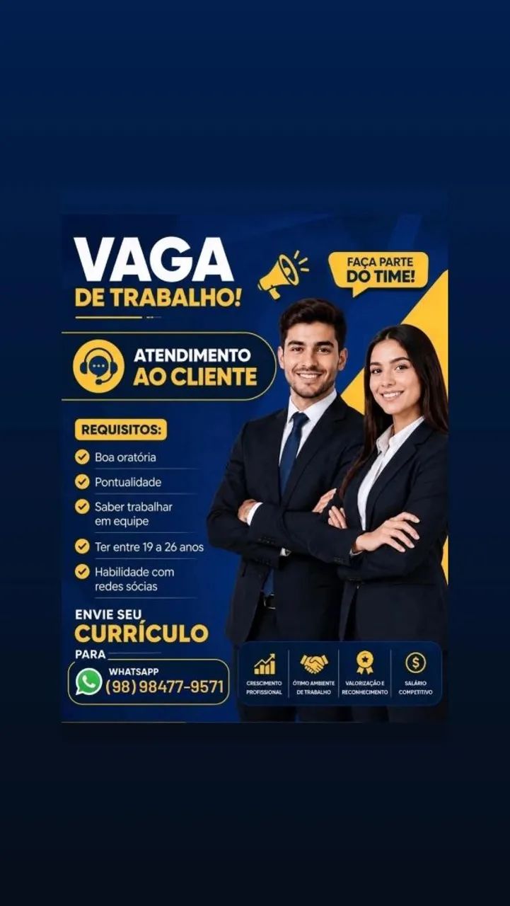 VAGAS DE EMPREGO
