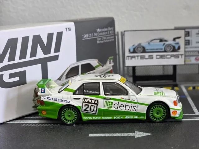 Mercedes-Benz 190E 2.5-16 Evolution II #20 - MiniGT - Foto 3