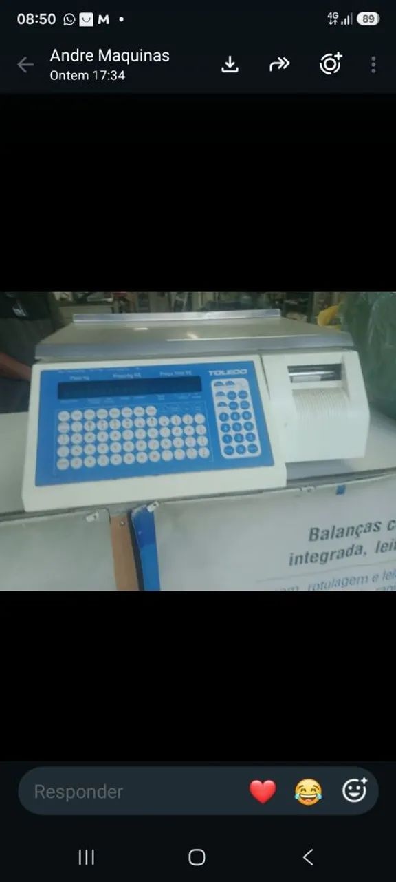 Balança prix 4 etiquetadora 