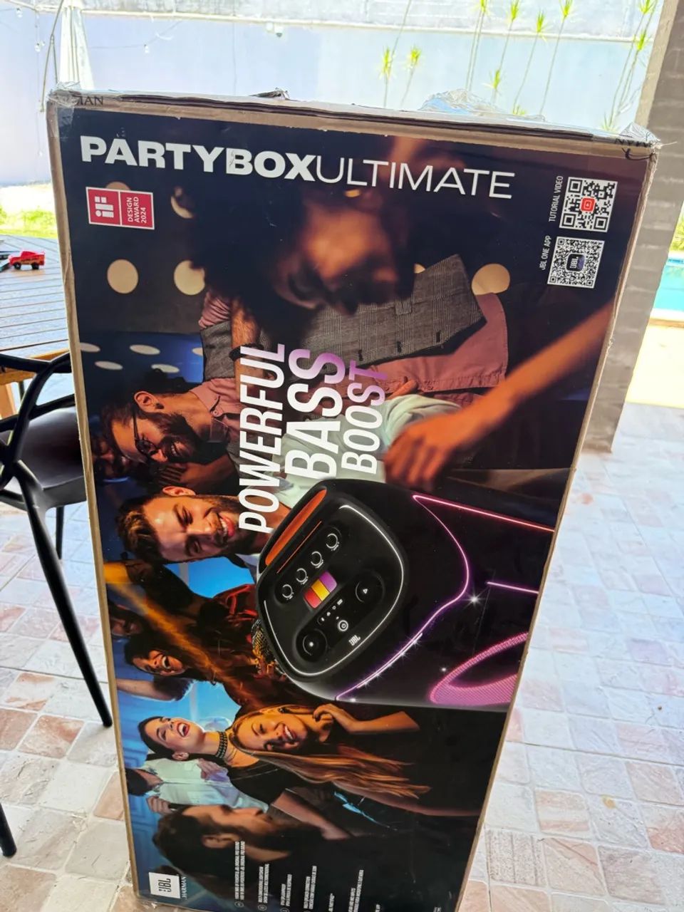 Jbl partybox 1100w zero ! 