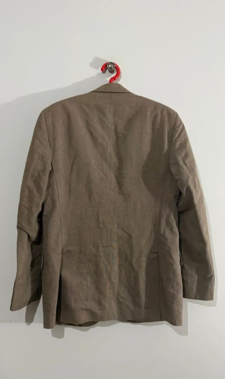 Blazer Zara Man Marrom - Tamanho 52 (G) - Foto 3