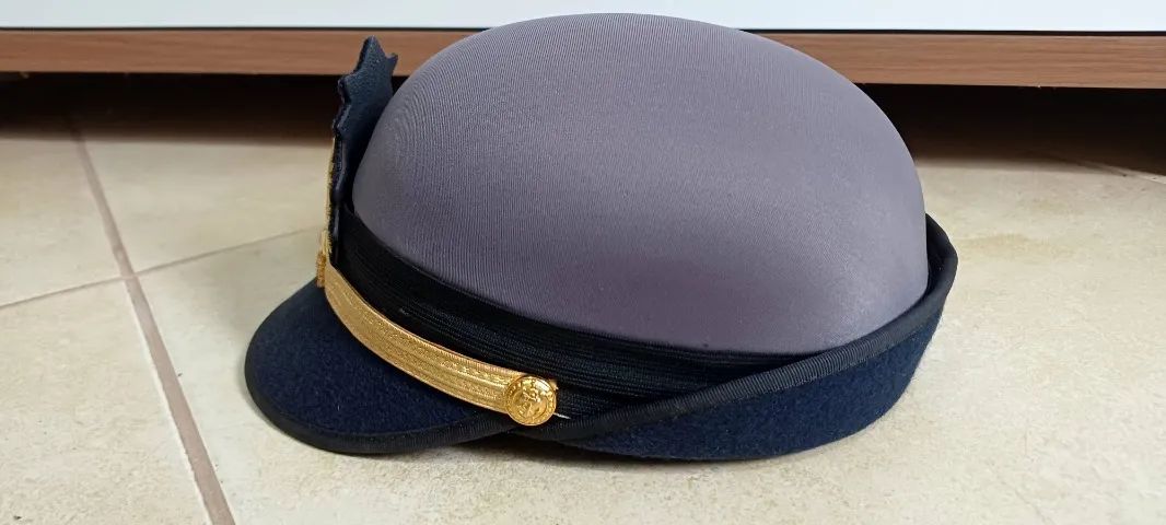 Boné/quepe cinza oficial da Marinha do Brasil  - Foto 2