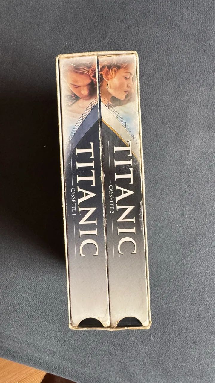 TITANIC VHS - 2 Fitas - Raro - Foto 4