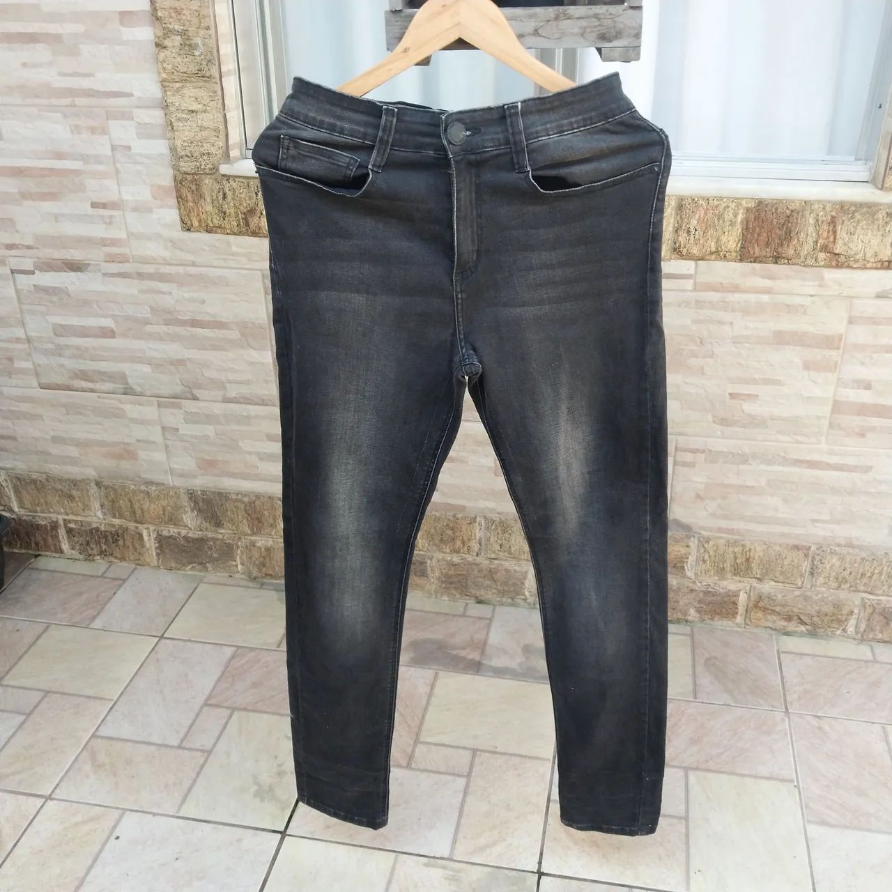 Calça jeans hering tamanho 38, nunca usada!