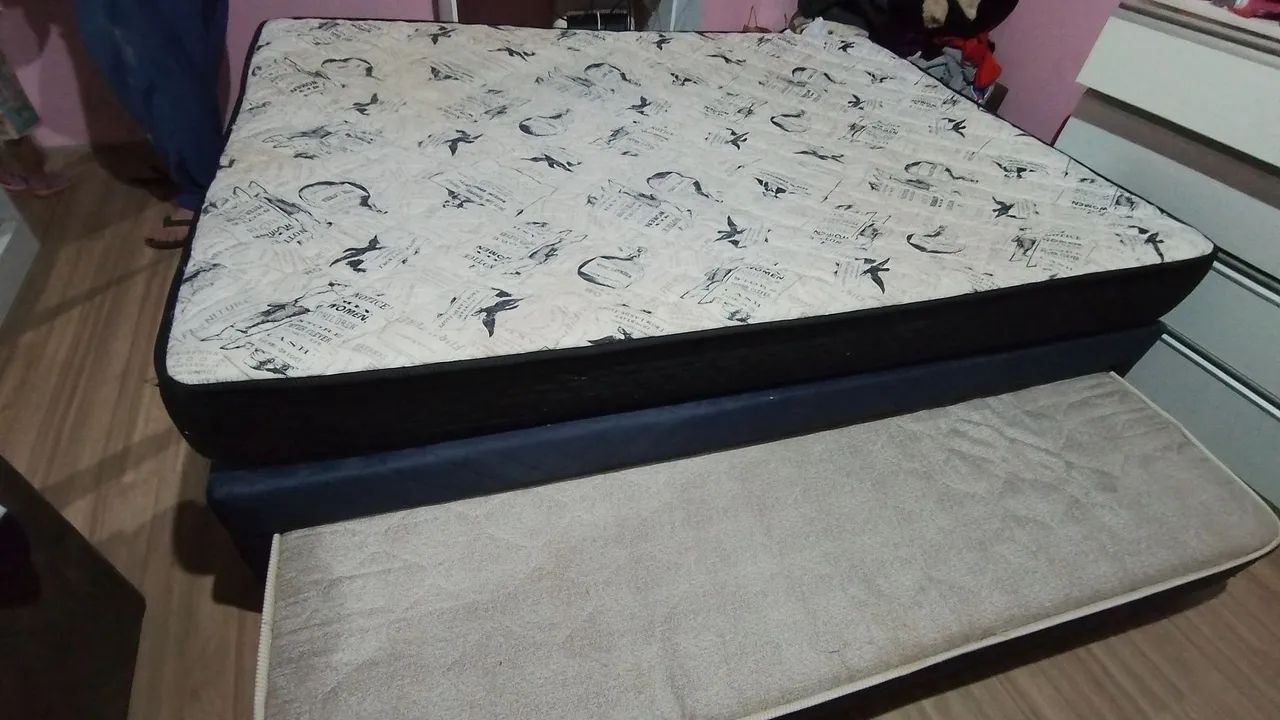 Cama box casal