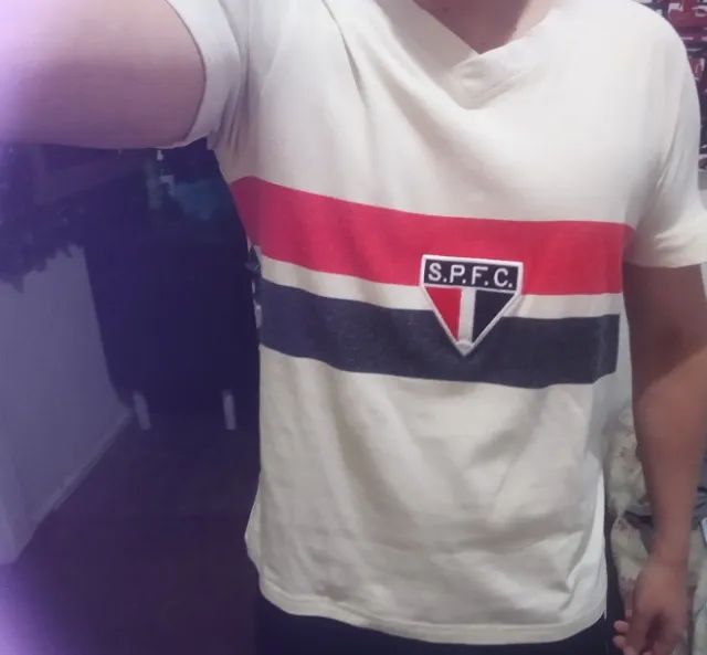 CAMISA SÃO PAULO RETRÔ PEDRO ROCHA - Foto 3