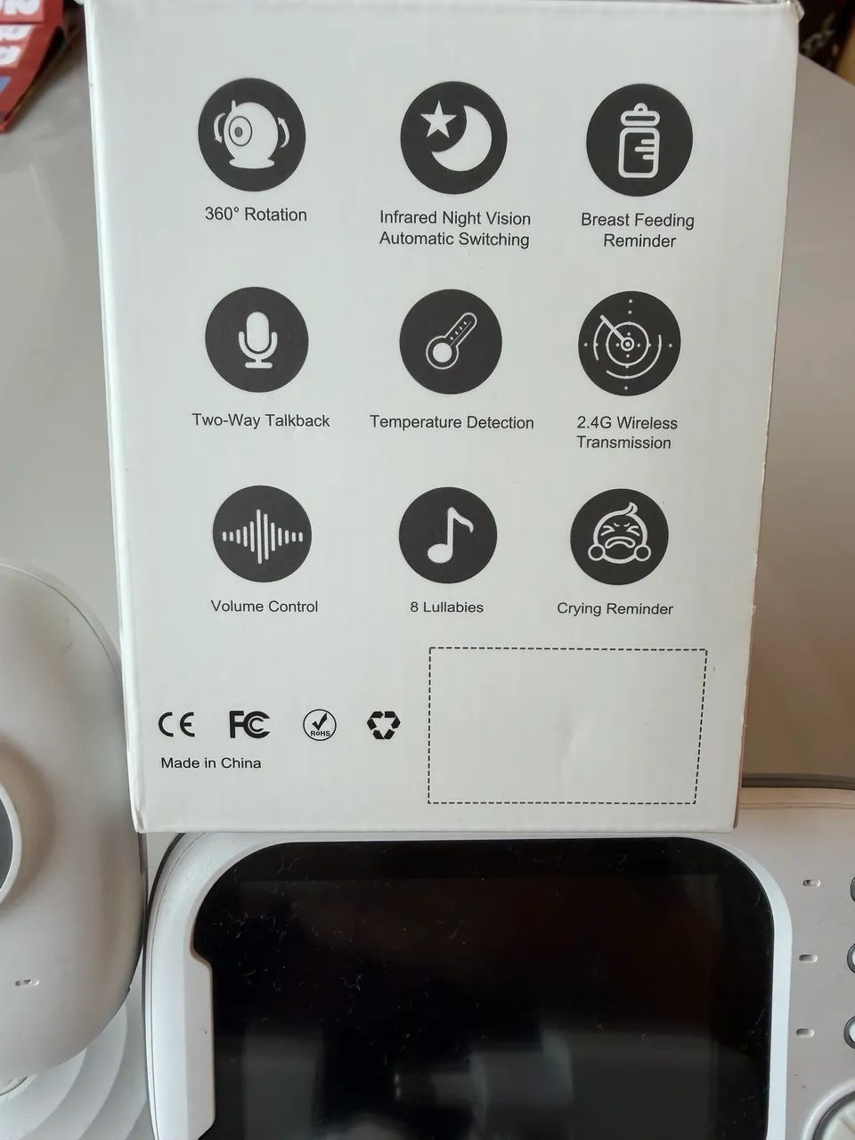 Baba eletrônica visão noturna - Excelente estado - Foto 3