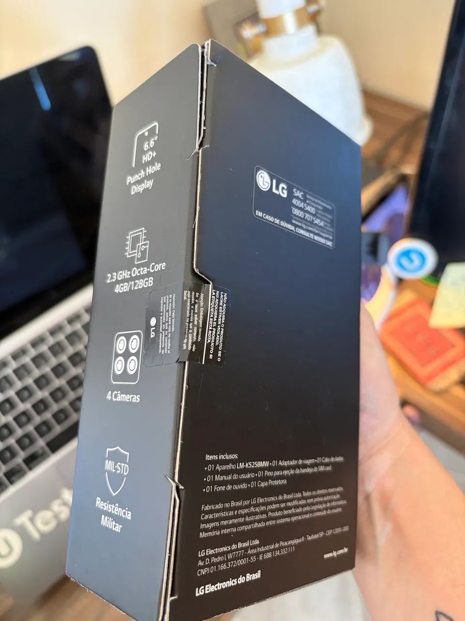 Celular smartphone LG L62+ plus novo lacrado 