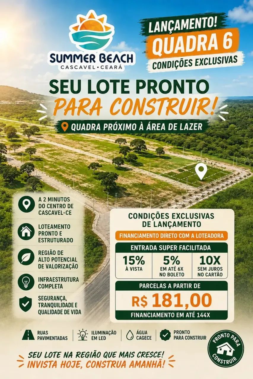 EXCELENTE OPORTUNIDADE NO SUMMER BEACH CASCAVEL - Foto 4