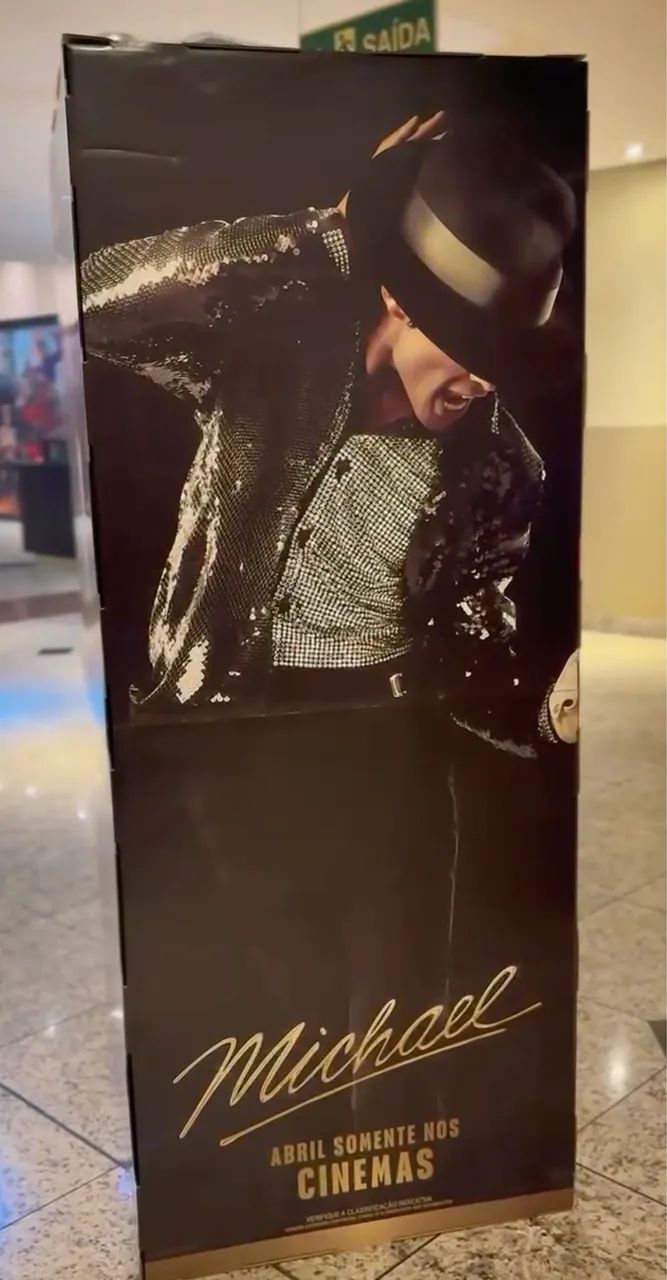 Display de Cinema Oficial Do Filme Michael - Foto 4
