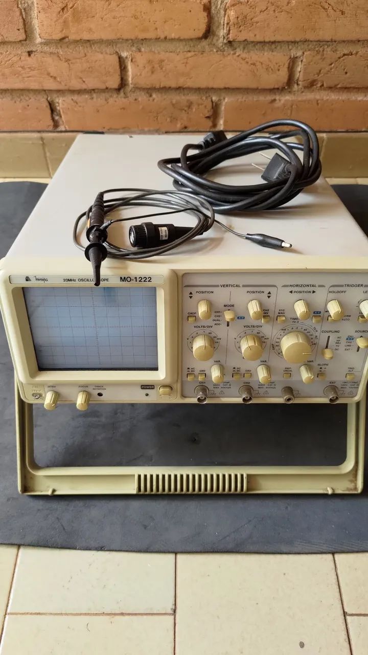 Osciloscópio Minipa 20mhz MO1222<br><br> - Foto 3