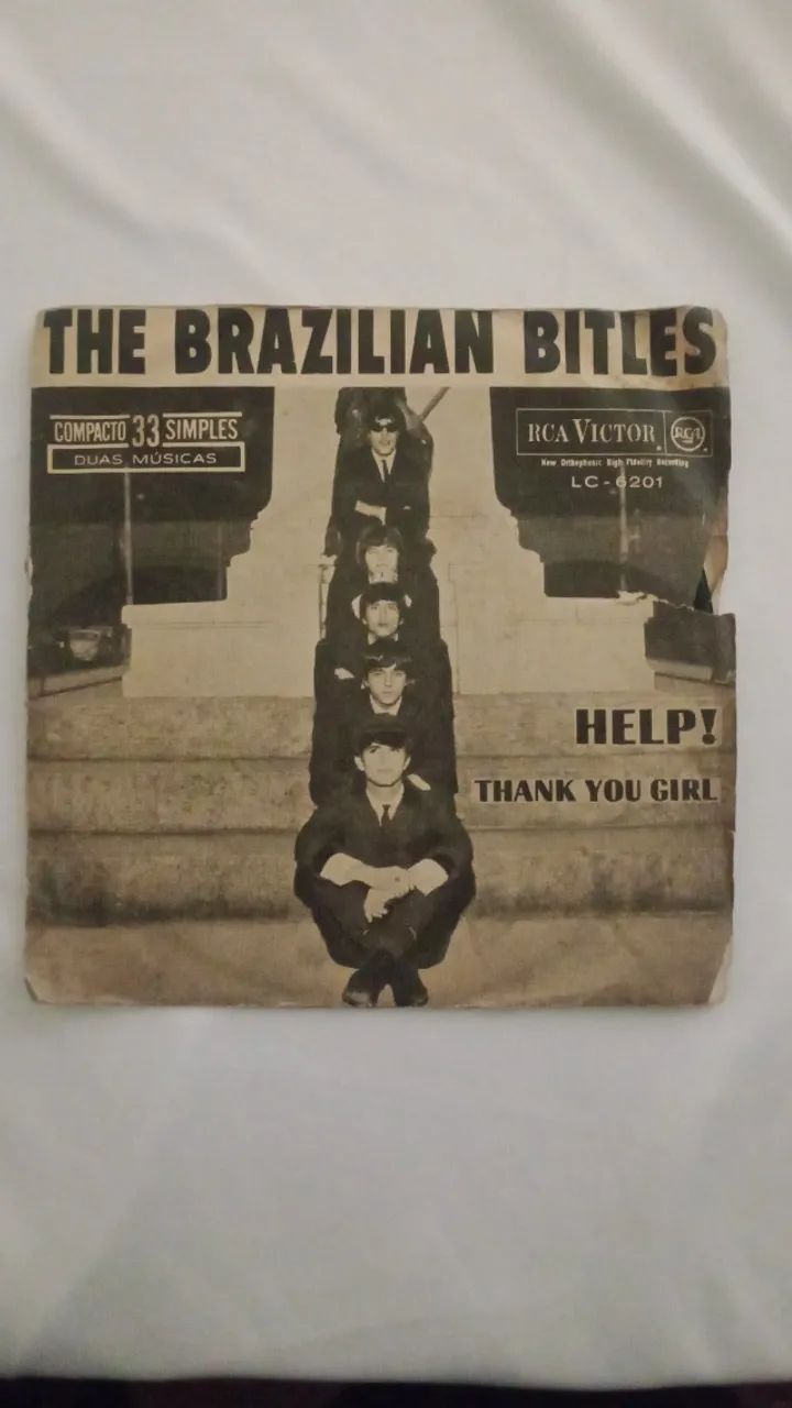 Vinil Beatles Help / Thanks you gril 