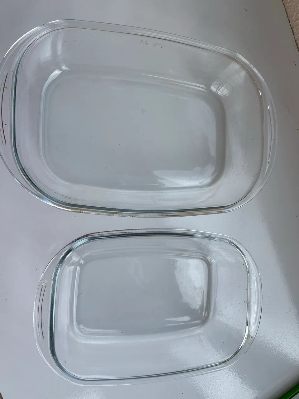 Assadeiras vidro novas 2