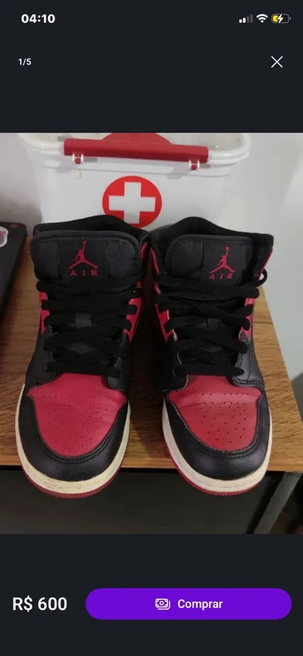 Tênis air jordan original - Foto 2