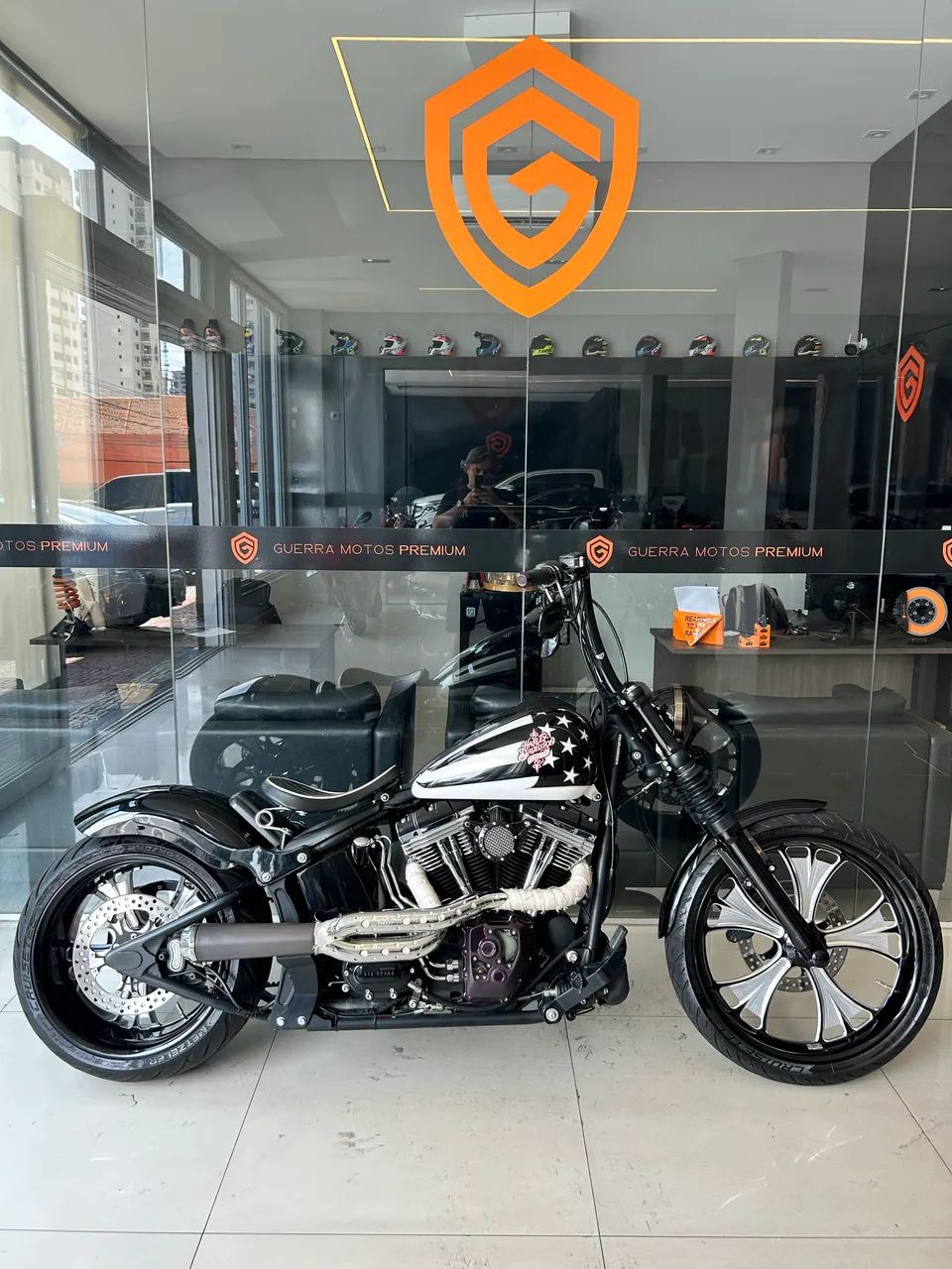 Harley Davidson Blackline (Customizada) - Foto 3