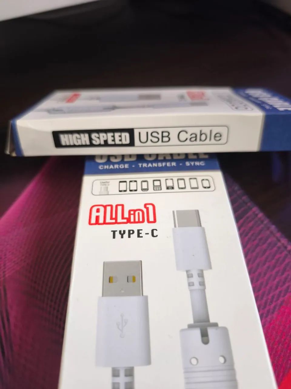 Cabo USB tipo C 1,5m - Foto 3
