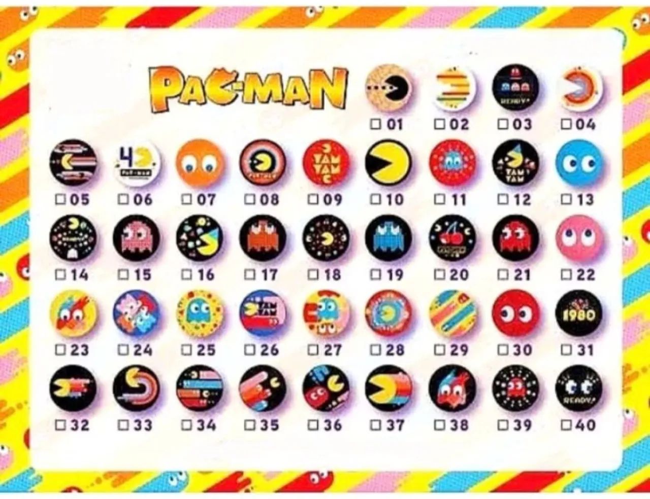 Tazo Pac Man Elma Chips 2020 - lote com 18 - Foto 2