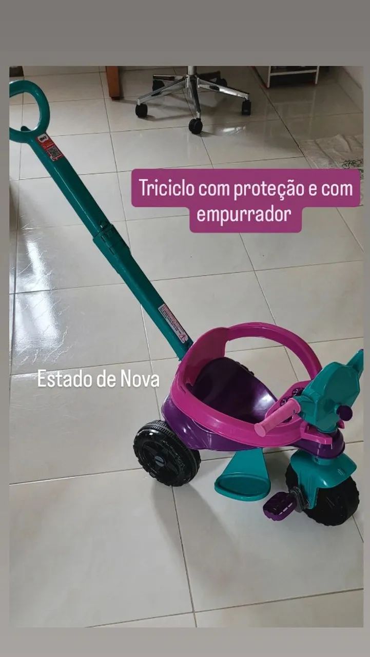 Carrinho de passeio menina 