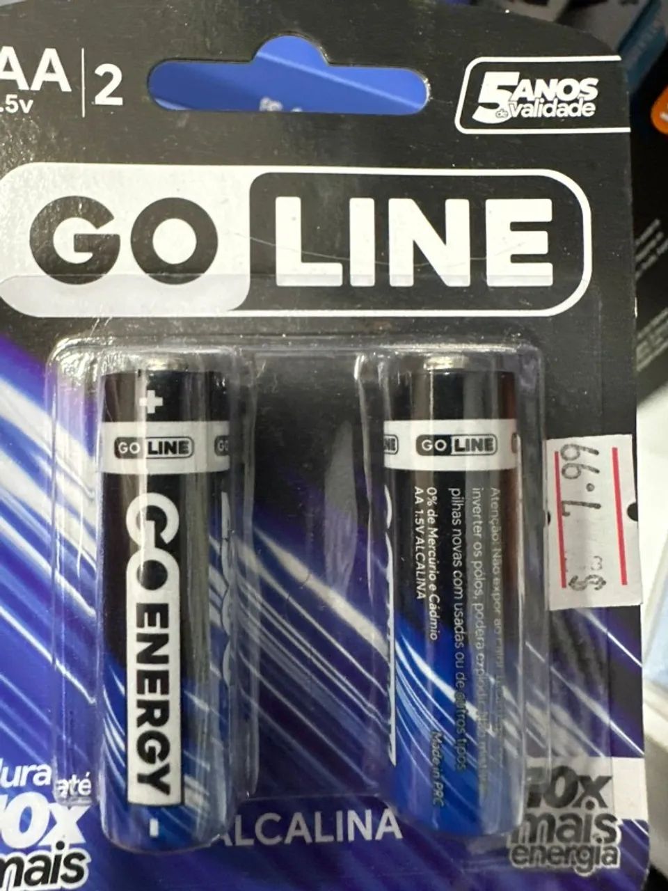 pilha goline 2 AAA