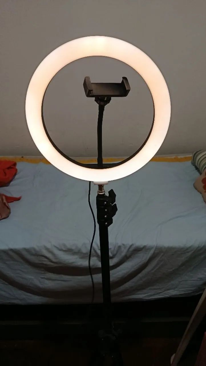 Ring light com tripé  - Foto 4