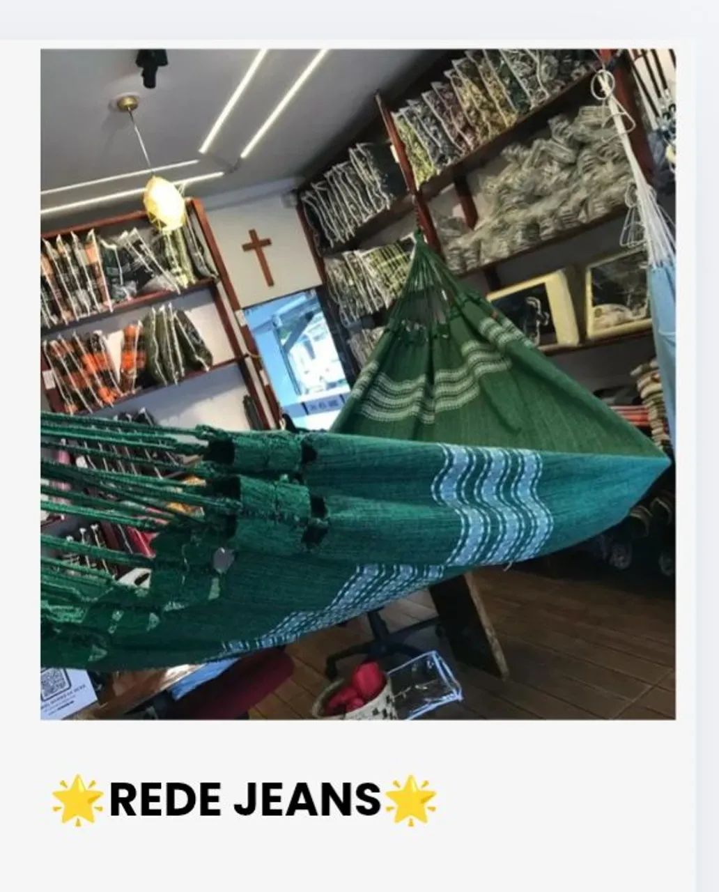 Redes jeans algodão  - Foto 2