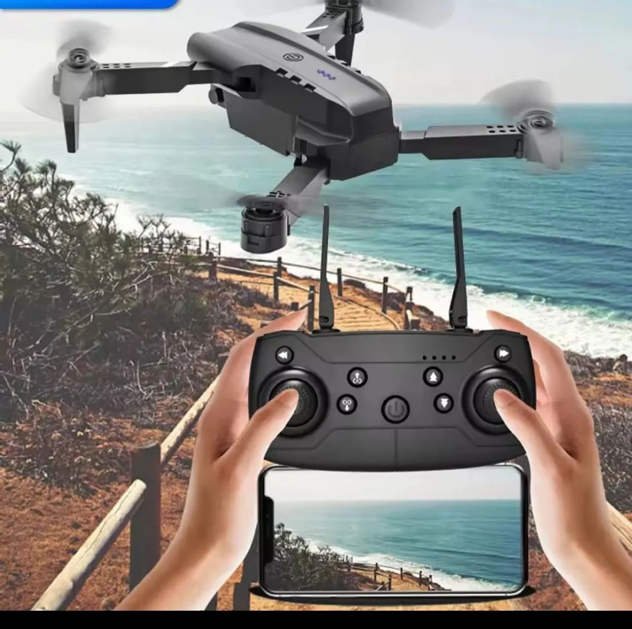 Drone E99 com câmera  - Foto 2