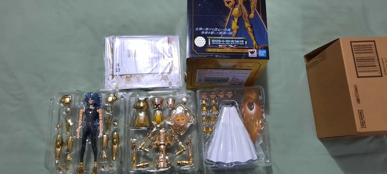 Kanon de Gêmeos Revival Cloth Myth Ex Bandai - Hobbies e coleções