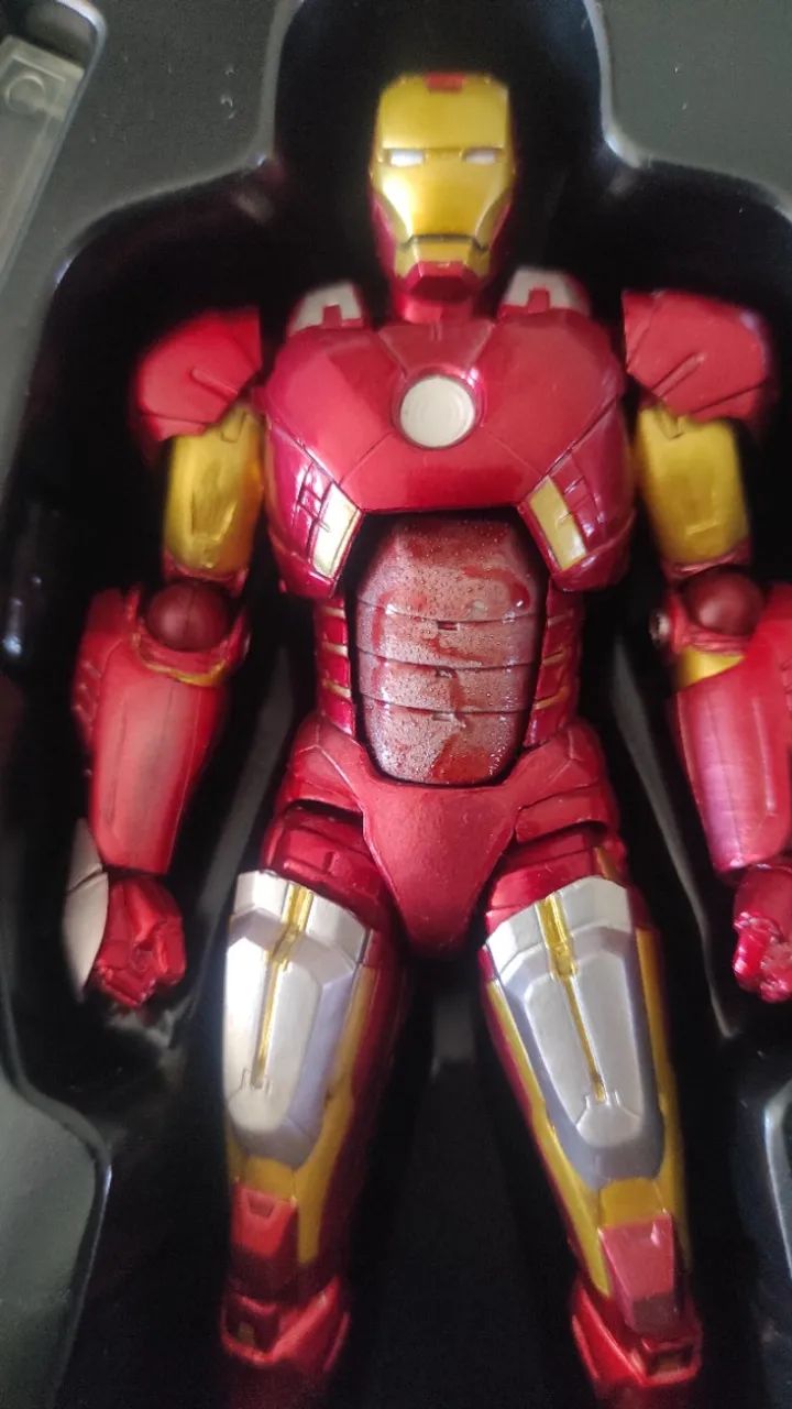 Revoltech Iron Man Mark  7 LEIA O ANUNCIO - Foto 5