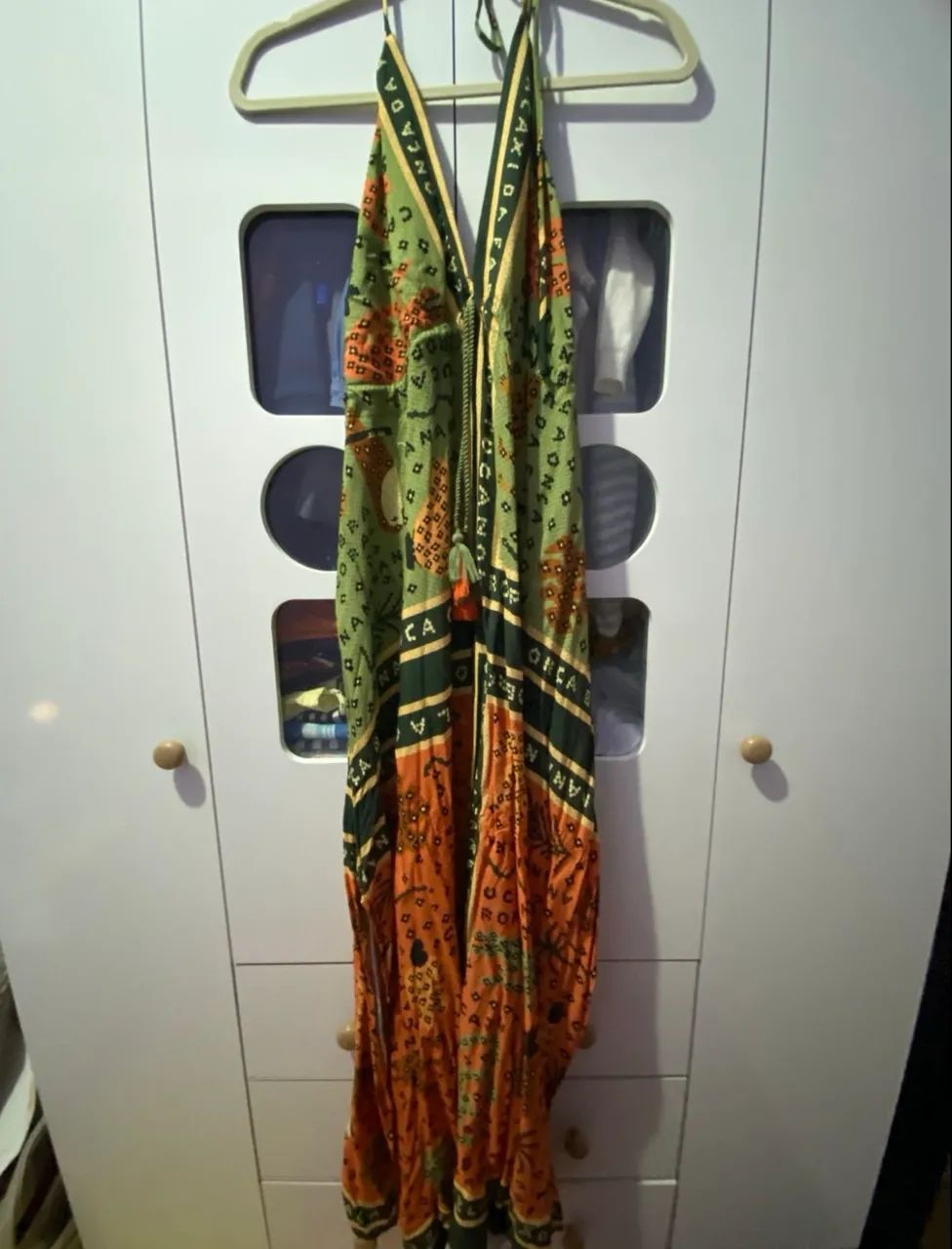 vestido lenço brasil tropical farm g - Foto 4