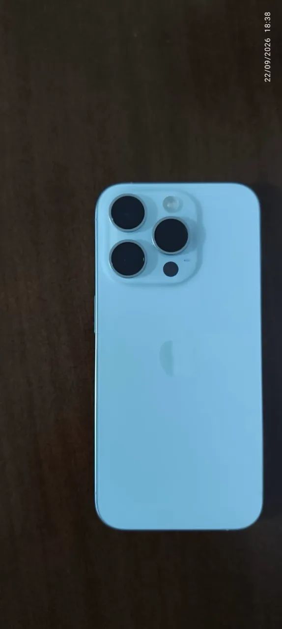 Iphone 15 Pro 256 GB Titânio Branco - Foto 3