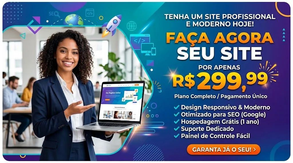 Site profissional de uma página - Foto 2
