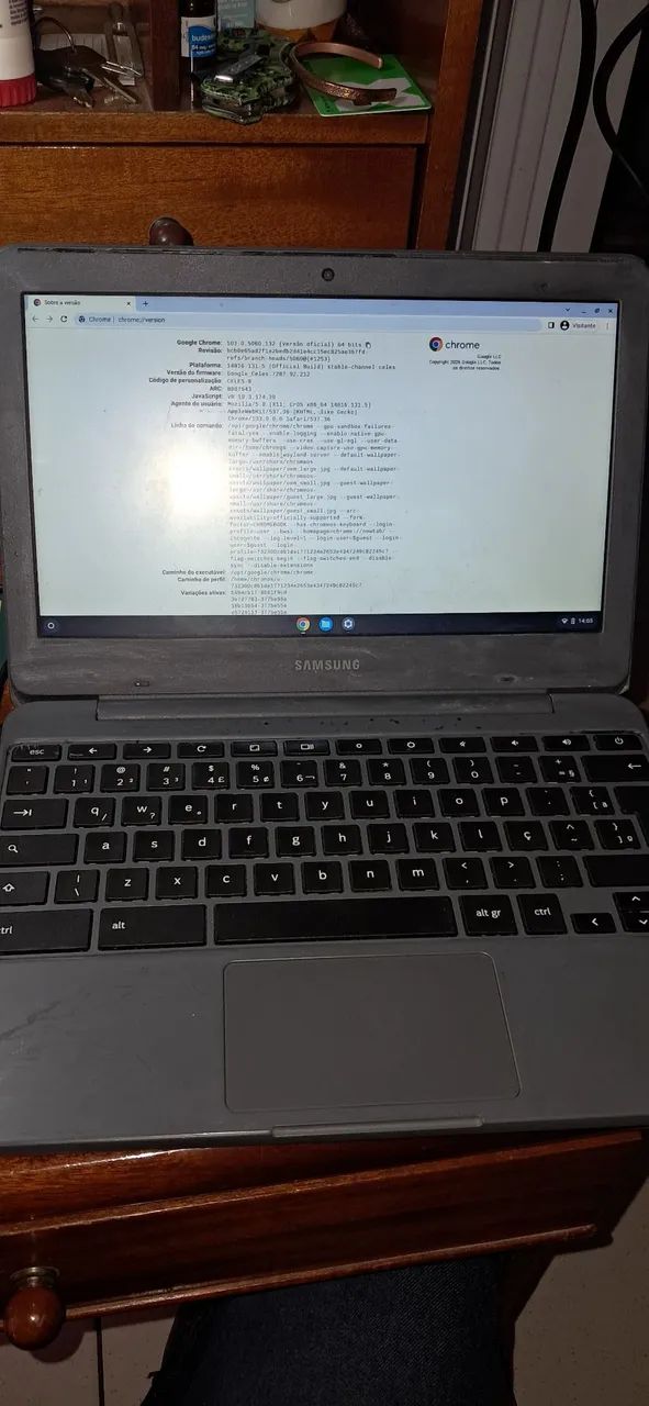 Computador Chrome 64 bits