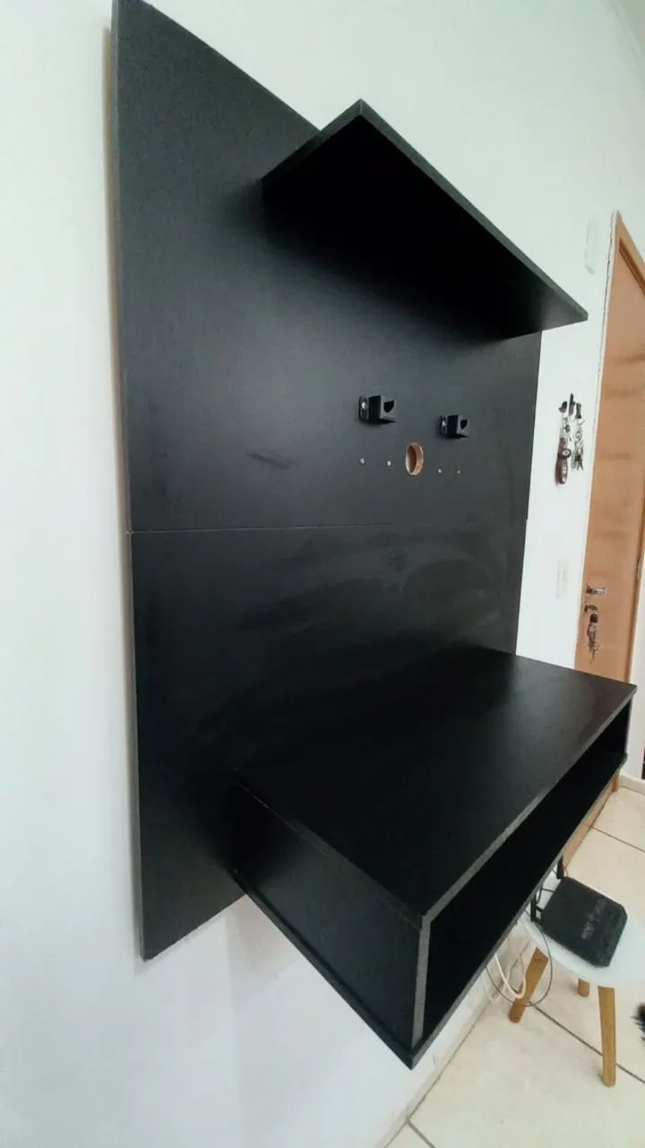 Painel de Apoio para TV até 32" Polegadas Sala Quarto Home Theater Paris - Foto 3
